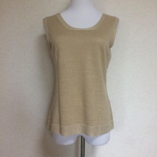 マックスマーラ(Max Mara)のマックスマーラ リネン トップス(カットソー(半袖/袖なし))