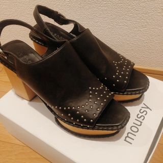 マウジー(moussy)のMOUSSY ウッドサボ サンダル(サンダル)