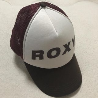 ロキシー(Roxy)のROXY メッシュキャップ ブラウン(キャップ)