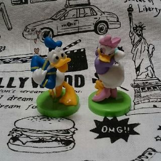 ディズニー(Disney)のDisney【ドナルド＆デイジーフィギュア】(キャラクターグッズ)
