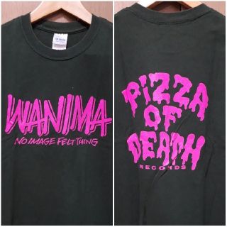 ピンク　WANIMA　EVBD SCRIBBLE TEE Ｔシャツ