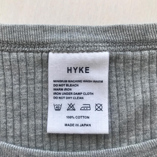 HYKE(ハイク)の［専用出品］HYKE ハイク リブカットソー レディースのトップス(カットソー(長袖/七分))の商品写真