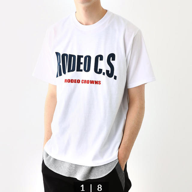 RODEO CROWNS WIDE BOWL(ロデオクラウンズワイドボウル)のRCWB☆メンズロゴT メンズのトップス(Tシャツ/カットソー(半袖/袖なし))の商品写真