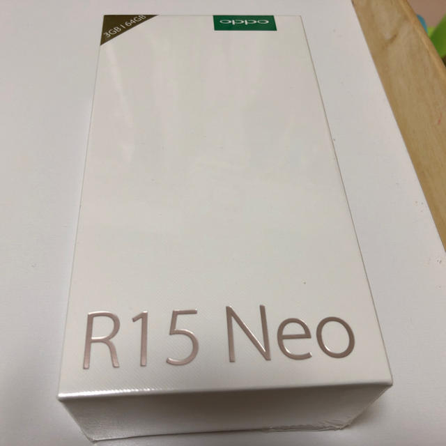 oppo R15 neo ダイヤモンドブルー SIMフリー