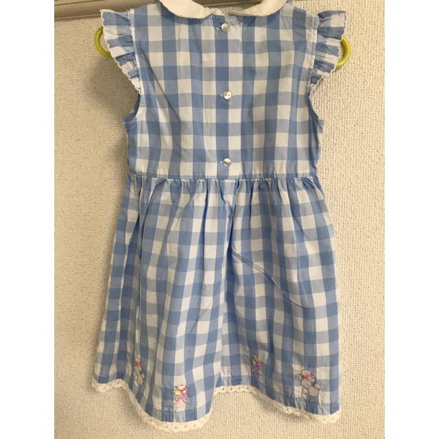 motherways(マザウェイズ)のワンピース ギンガムチェック キッズ/ベビー/マタニティのベビー服(~85cm)(ワンピース)の商品写真