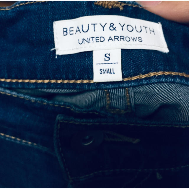 BEAUTY&YOUTH UNITED ARROWS(ビューティアンドユースユナイテッドアローズ)のbeauty&youth 7オンススキーパンツ 超美品 メンズのパンツ(デニム/ジーンズ)の商品写真