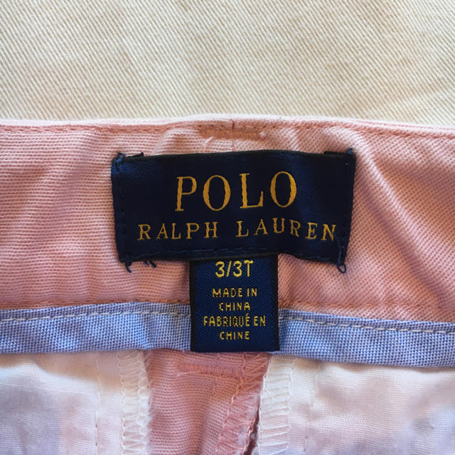 Ralph Lauren(ラルフローレン)の【美品】ラルフローレン パンツ 3T キッズ/ベビー/マタニティのキッズ服女の子用(90cm~)(パンツ/スパッツ)の商品写真