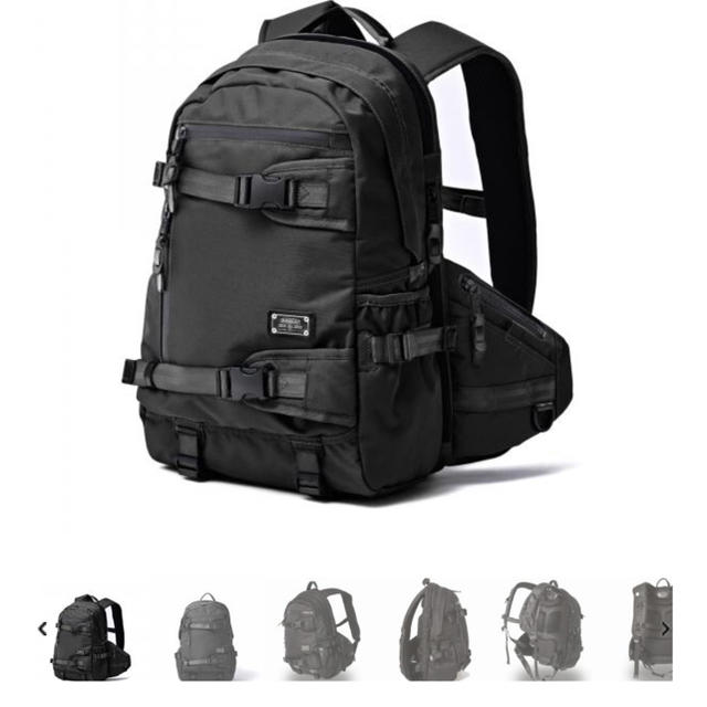 master-piece(マスターピース)のAS2OV CORDURA DOBBY 305D DAY PACK BLACK メンズのバッグ(バッグパック/リュック)の商品写真