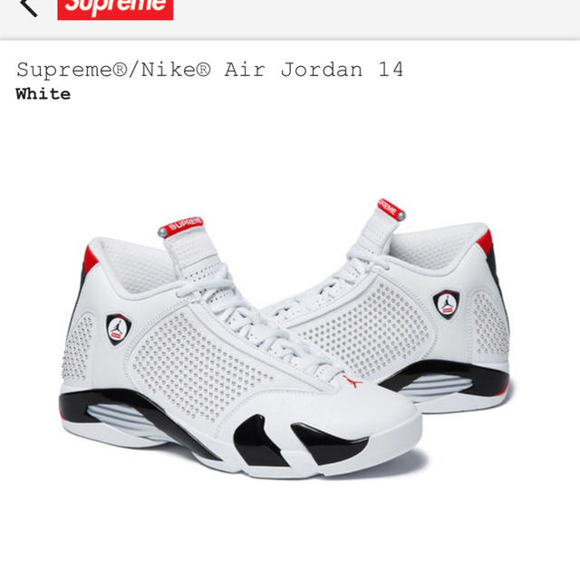 supreme × Air Jordan14 26センチ