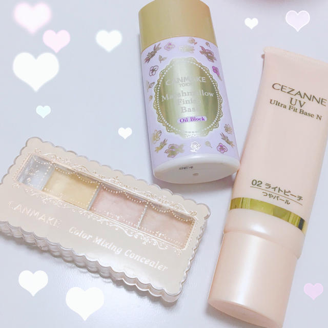 CANMAKE(キャンメイク)の♡プチプラ ベースメイクセット♡ コスメ/美容のキット/セット(コフレ/メイクアップセット)の商品写真