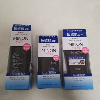 ミノン(MINON)のミノン　メン　化粧水　乳液　美容液　3種セット(化粧水/ローション)