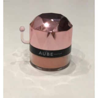 オーブクチュール(AUBE couture)のオーブクチュールぽんぽんチーク(オレンジ)(チーク)