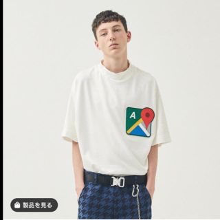 サンシー(SUNSEA)のadans map T(Tシャツ/カットソー(半袖/袖なし))