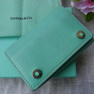 ティファニー(Tiffany & Co.)のTIFFANY キーケース　6連　保護袋　箱つき(キーケース)