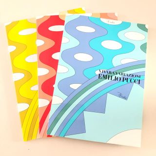 エミリオプッチ(EMILIO PUCCI)の【新品】EMILIO PUCCI エミリオプッチ ノート 3冊セット(ノート/メモ帳/ふせん)