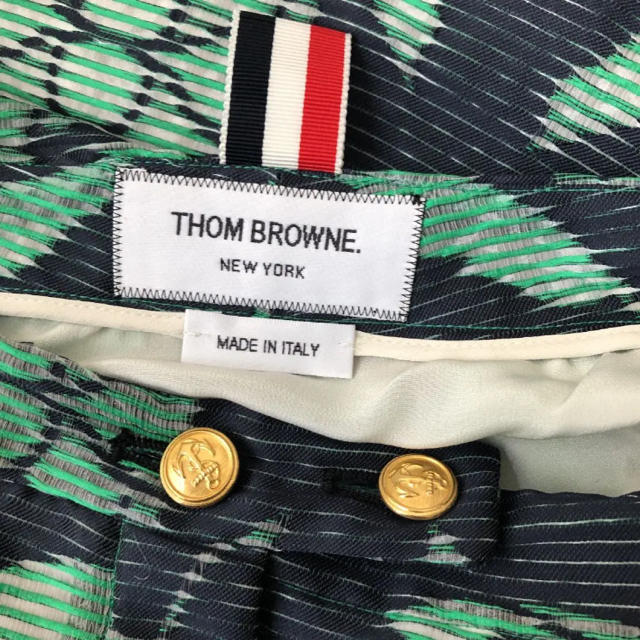 THOM BROWNE(トムブラウン)のTHOM BROWNE シルク混ジャガードスカート レディースのスカート(ひざ丈スカート)の商品写真