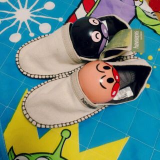 ハワイアナス(havaianas)の新品♡エスパドリーユ23㎝(スリッポン/モカシン)