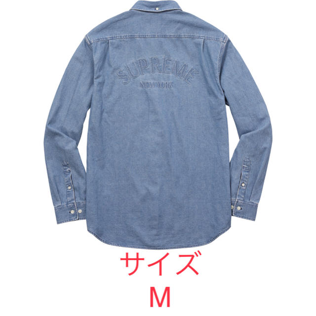 Supreme Denim Shirt 17SS M Size