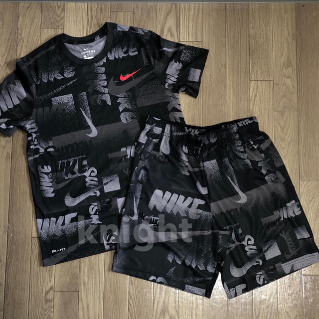 NIKE(ナイキ)の2019年新作モデル✨SWOOSH ロゴTシャツ 上下 ハーフパンツ メンズのトップス(Tシャツ/カットソー(半袖/袖なし))の商品写真