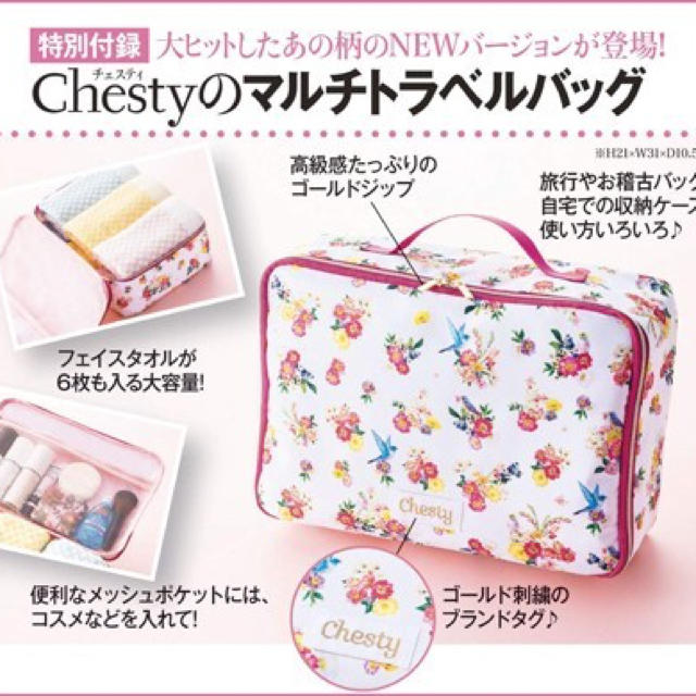 Chesty(チェスティ)の美人百花×Chesty  レディースのファッション小物(ポーチ)の商品写真