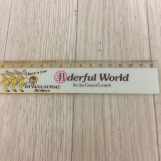 サーティワンアイスノベルティ 線引きレトロ(ノベルティグッズ)