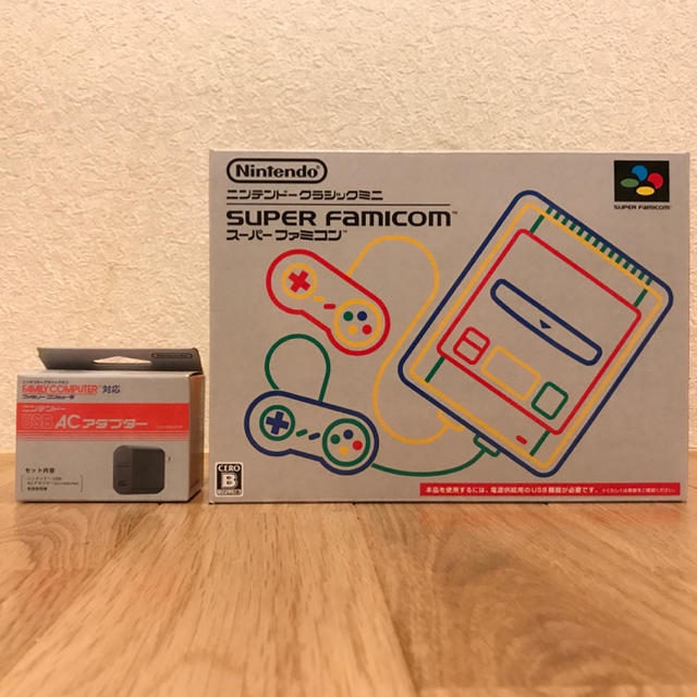 新品•未開封　ミニスーパーファミコン/スーパーファミコンミニ