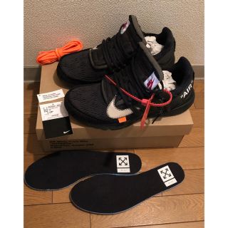 ナイキ(NIKE)の国内正規品☆NIKE off white presto プレスト 27(スニーカー)