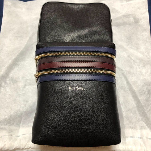 新品】Paul Smith シグネチャージップストライプ ボディバッグ-