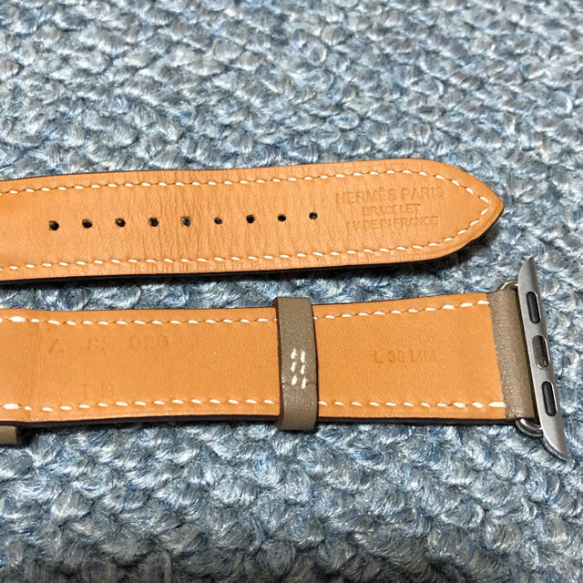 Hermes(エルメス)のApple Watch Hermes アップルウォッチ エルメス ベルト メンズの時計(レザーベルト)の商品写真