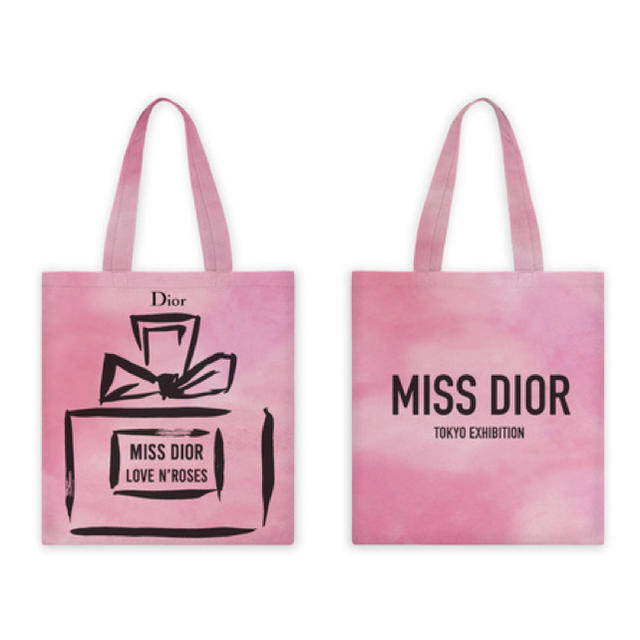 Dior(ディオール)のDior ミスディオール 展覧会 限定ノベルティ トートバッグ おまけ付きセット レディースのバッグ(トートバッグ)の商品写真