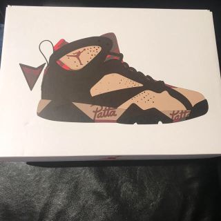 ナイキ(NIKE)のNIKE patta jordan7 27cm(スニーカー)