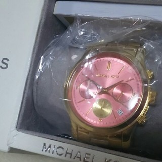 マイケルコース(Michael Kors)のマイケルコース 時計 ピンク(腕時計)