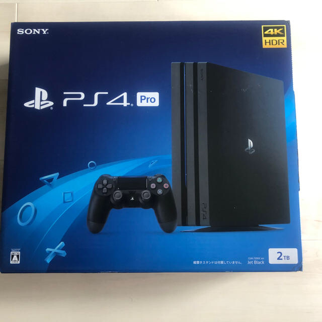 PlayStation®4 Pro ジェット・ブラック 2TB CUH-7200-