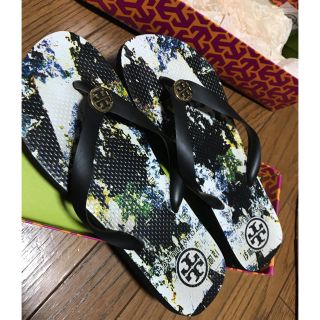 トリーバーチ(Tory Burch)のMa!様専用 トリーバーチ ビーチサンダル サイズ8(ビーチサンダル)