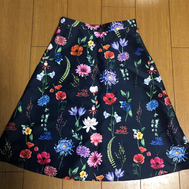 新品♡ANAYI ボタニカルフラワースカート