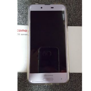 シャープ(SHARP)のSH-01K　docomo （未使用に近い美品）ガラス保護シート装着済み(スマートフォン本体)