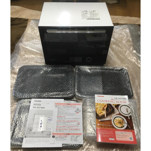 スチームオーブンレンジ 30L  TOSHIBA ER-SD7000-Wスマホ/家電/カメラ