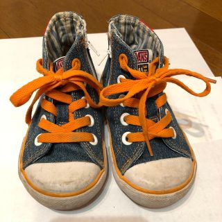 ヴァンズ(VANS)のVANS☆ハイカットスニーカー☆16cm(スニーカー)