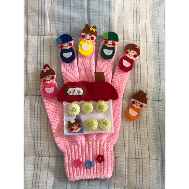 手袋シアター  キッズ/ベビー/マタニティのおもちゃ(知育玩具)の商品写真