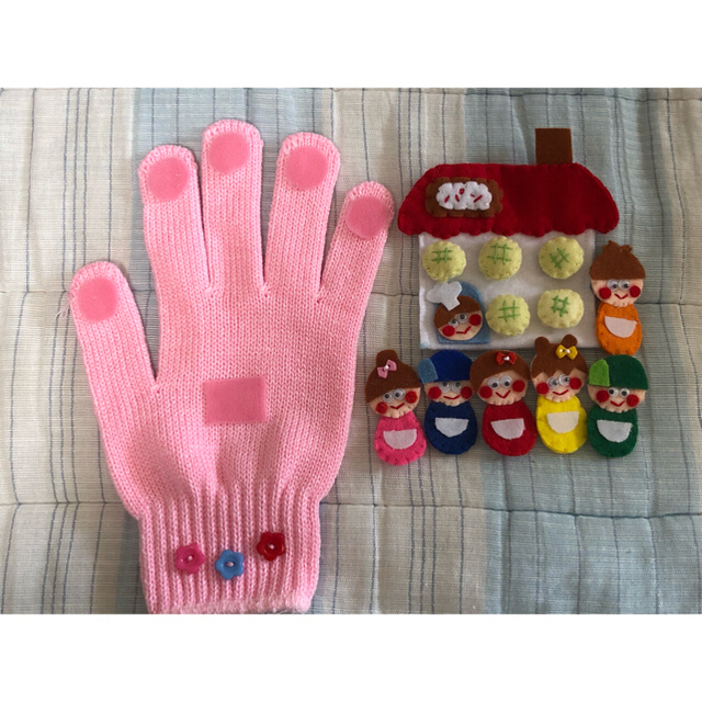 手袋シアター  キッズ/ベビー/マタニティのおもちゃ(知育玩具)の商品写真