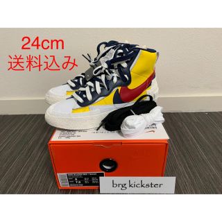 ナイキ(NIKE)の国内正規 Nike X Sacai Blazer Yellow(スニーカー)