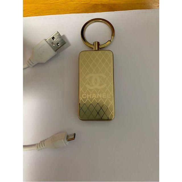 送料無料 CHANEL 印字入り USB 充電 電子ライター