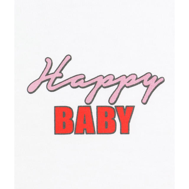 ALEXIA STAM(アリシアスタン)のBABY ALEXIA Happy Baby Logo Tee レディースのトップス(Tシャツ(半袖/袖なし))の商品写真