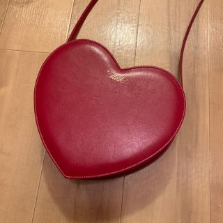MILK - ミルク 限定ハートバッグ レッドの通販 by まりまり's shop ...