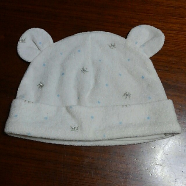 西松屋(ニシマツヤ)の帽子　新生児 キッズ/ベビー/マタニティのこども用ファッション小物(帽子)の商品写真