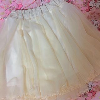 エブリン(evelyn)のmomo様専用 evelynチュールSK(ミニスカート)