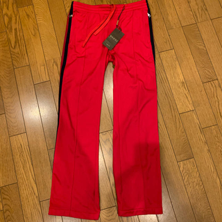 グッチ(Gucci)のgucci track pants トラックパンツ RED Sサイズ 希少(ジャージ)