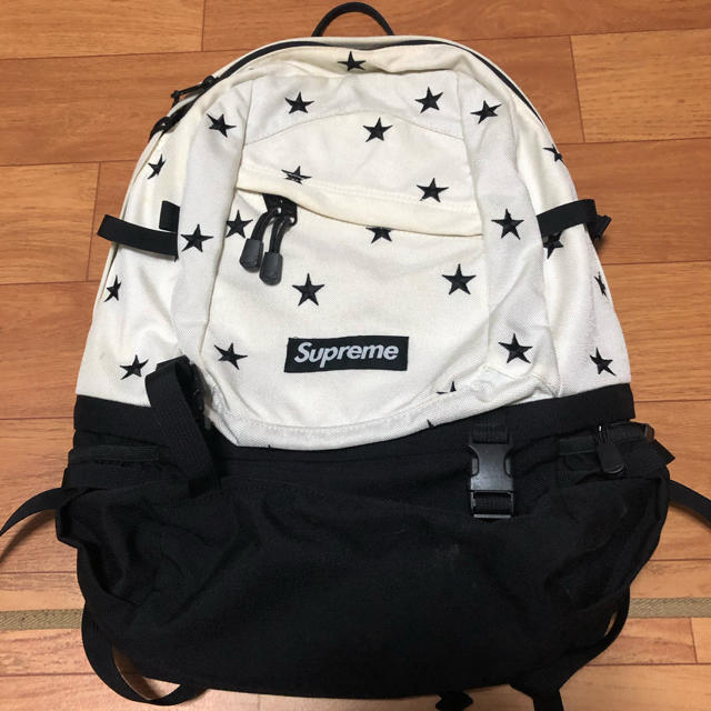 supreme 13aw backpack starts shoulder