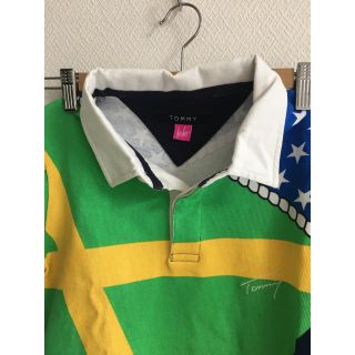 トミーヒルフィガー(TOMMY HILFIGER)のトミー ビンテージ 総柄 ポロシャツ(ポロシャツ)