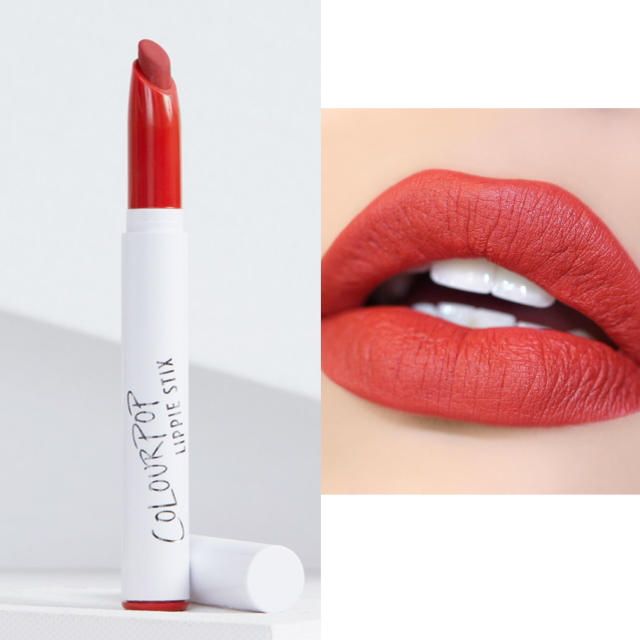 colourpop(カラーポップ)のカラーポップ  赤 口紅 美品 コスメ/美容のベースメイク/化粧品(口紅)の商品写真